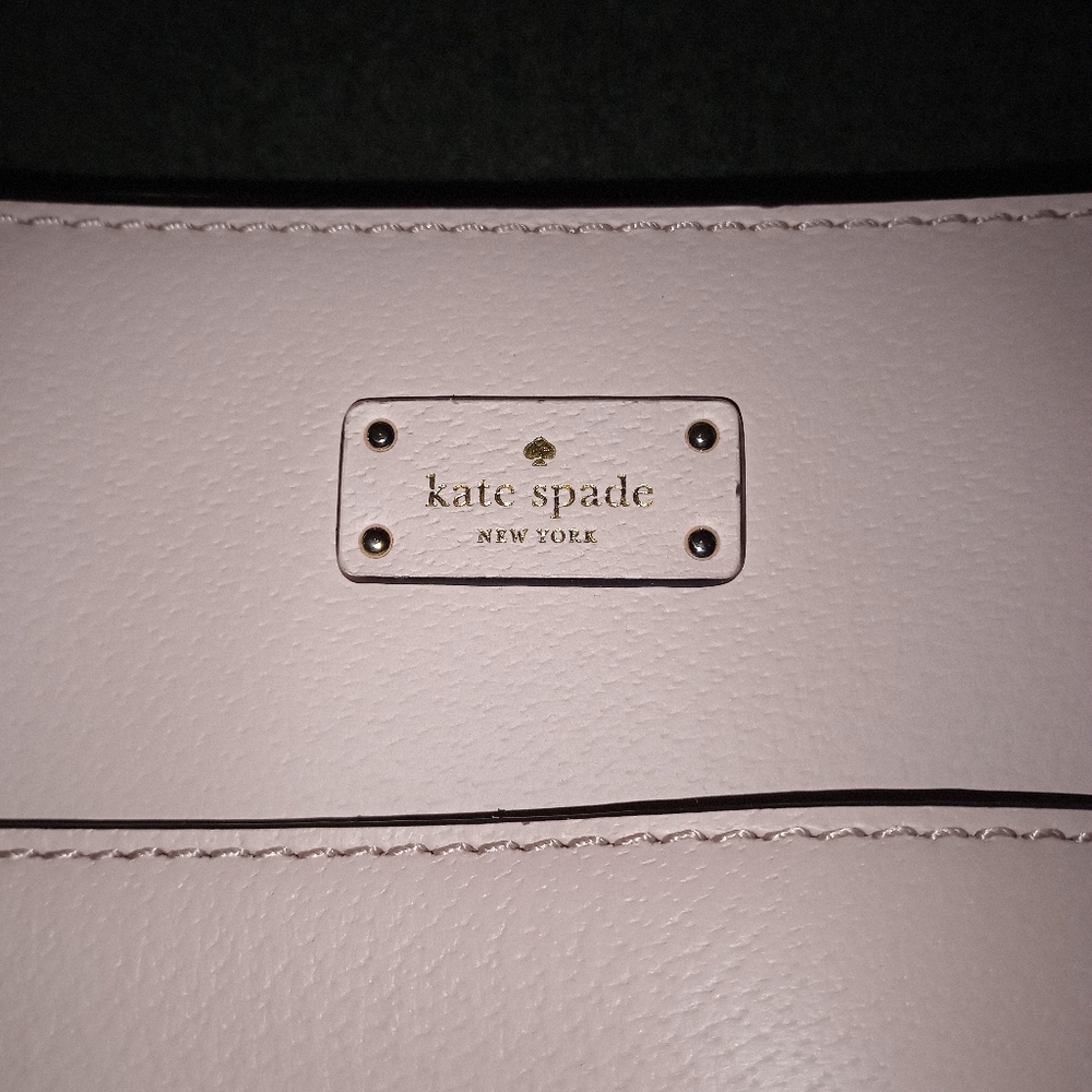 NWT Kate Spade New York | Pink Bonnet Margareta Grove Street Leather Tote - Picture 3 of 14